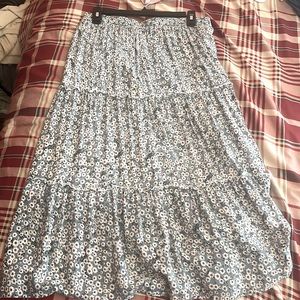 floral skirt